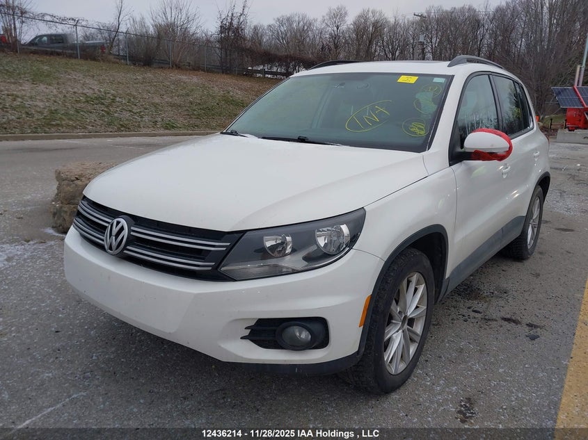 2013 Volkswagen Tiguan 2.0 Tsi Comfortline/2.0 Tsi Highline/2.0 Tsi Trendline VIN: WVGJV7AX6DW528859 Lot: 12436214X