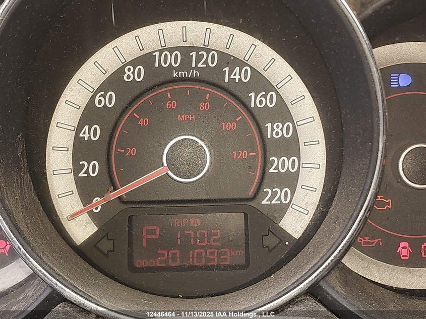 2013 Kia Forte 2.0L Ex VIN: KNAFU5A29D5698108 Lot: 12446464X