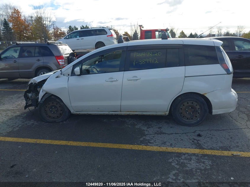 2010 Mazda Mazda5 Gs/Gt VIN: JM1CR2W3XA0389912 Lot: 12449820X