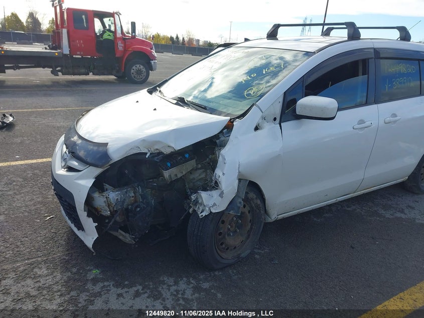 2010 Mazda Mazda5 Gs/Gt VIN: JM1CR2W3XA0389912 Lot: 12449820X