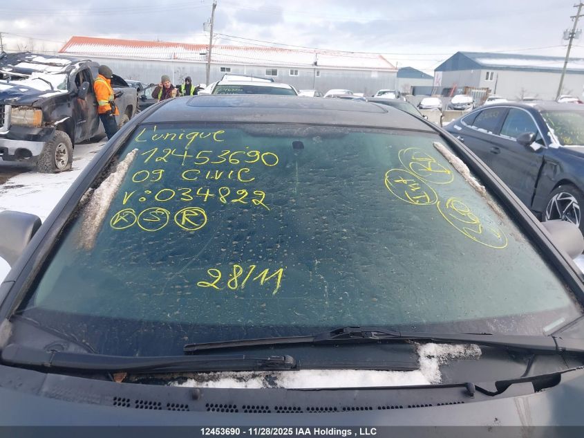 2009 Honda Civic Sport VIN: 2HGFA15669H034822 Lot: 12453690X