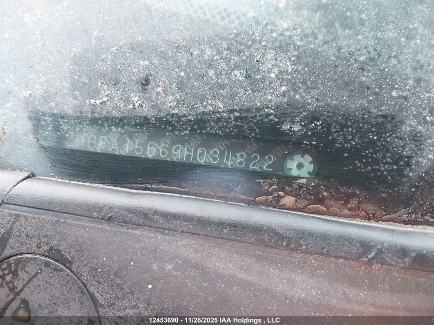 2009 Honda Civic Sport VIN: 2HGFA15669H034822 Lot: 12453690X