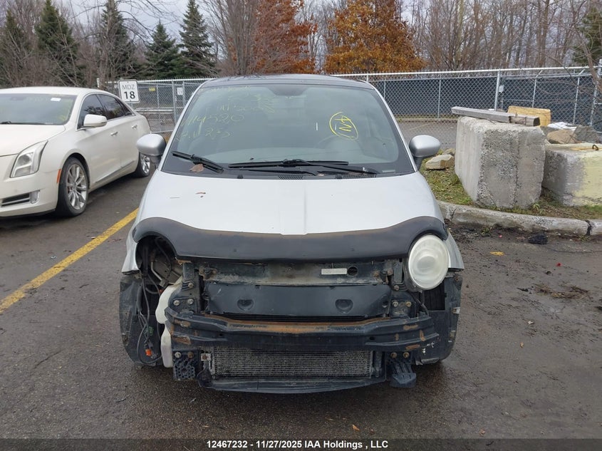 2012 Fiat 500 Sport VIN: 3C3CFFBR5CT114520 Lot: 12467232X