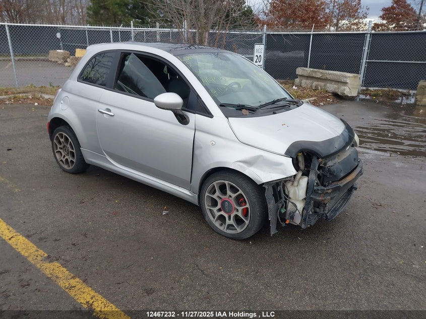 3C3CFFBR5CT114520 2012 Fiat 500 Sport auction photo 1