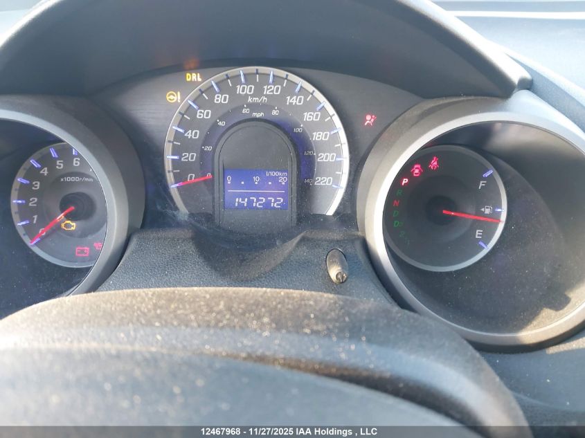 2009 Honda Fit Lx VIN: JHMGE88589S812144 Lot: 12467968X