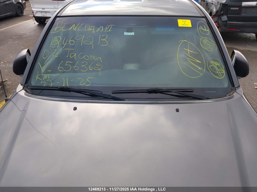 2009 Toyota Tacoma VIN: 5TETX22NX9Z656362 Lot: 12469213X