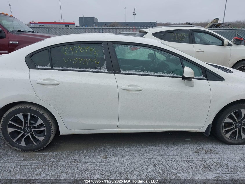 2013 Honda Civic Ex VIN: 2HGFB2F54DH042144 Lot: 12470995X