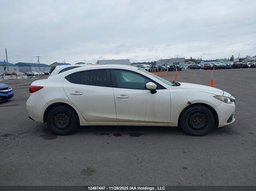 2014 Mazda Mazda3 Gx-Sky VIN: JM1BM1U7XE1178221 Lot: 12467447X
