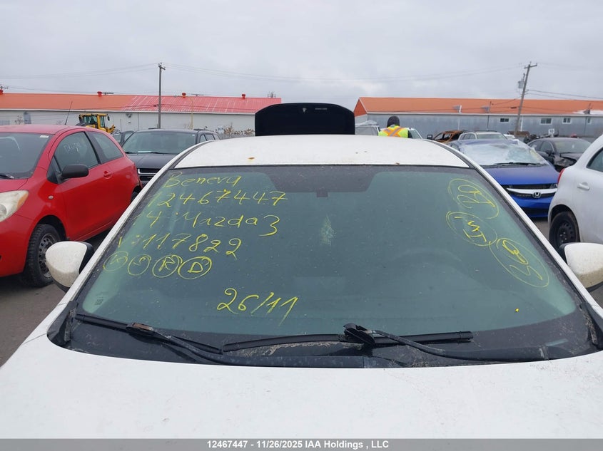 2014 Mazda Mazda3 Gx-Sky VIN: JM1BM1U7XE1178221 Lot: 12467447X