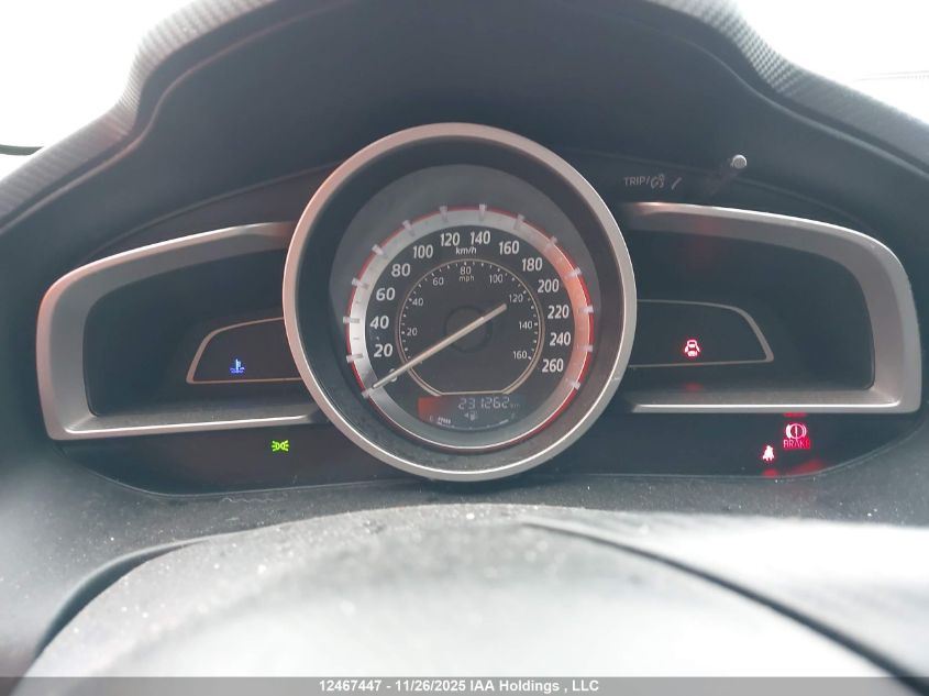 2014 Mazda Mazda3 Gx-Sky VIN: JM1BM1U7XE1178221 Lot: 12467447X