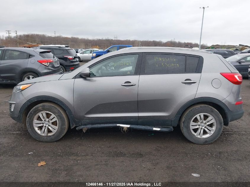 2013 Kia Sportage Lx VIN: KNDPB3A29D7530927 Lot: 12466146X