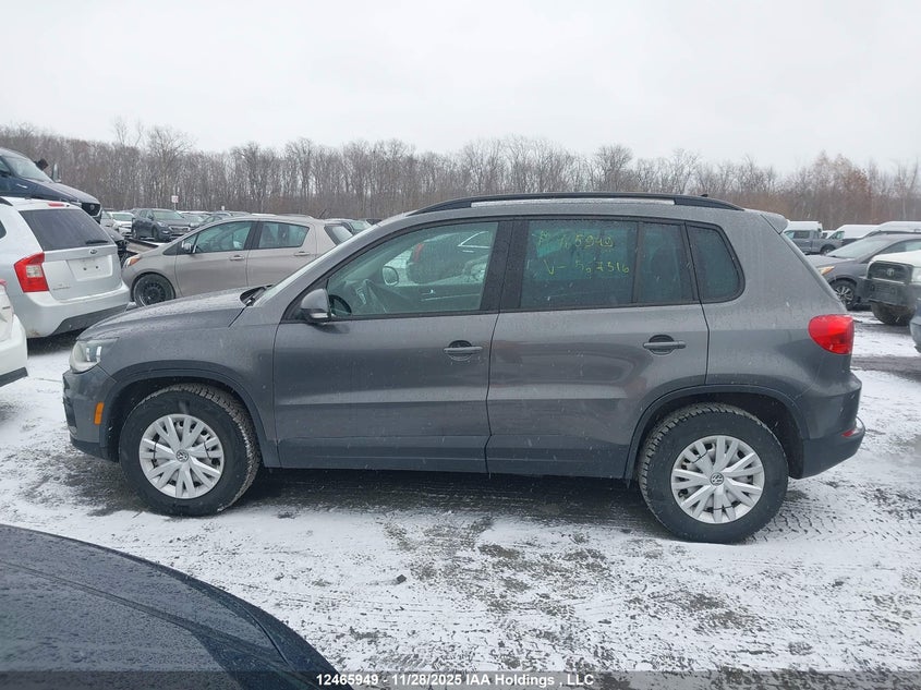 2015 Volkswagen Tiguan Comfortline/Highline/Special Edition/Trendline VIN: WVGJV7AX7FW557516 Lot: 12465949X