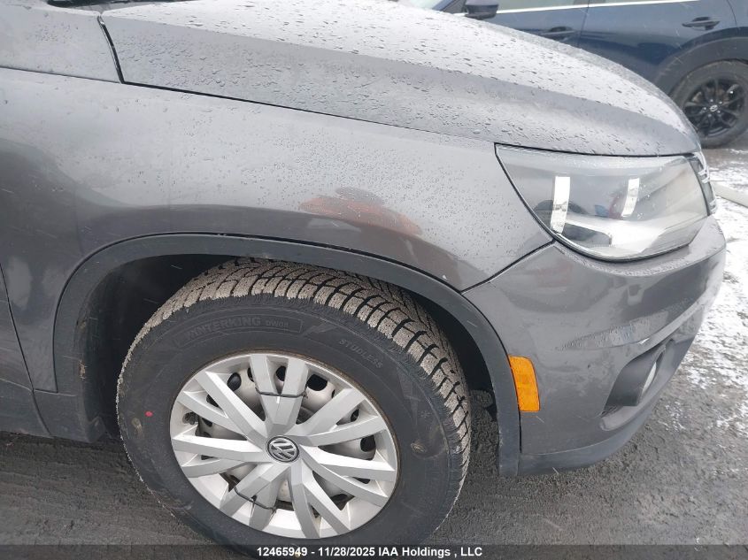 2015 Volkswagen Tiguan Comfortline/Highline/Special Edition/Trendline VIN: WVGJV7AX7FW557516 Lot: 12465949X