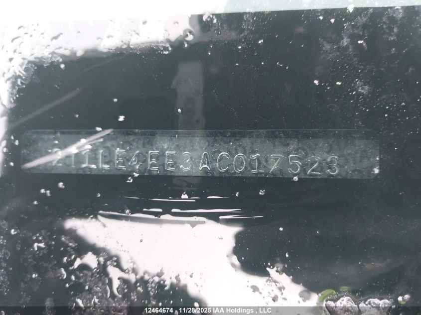 2010 Toyota Matrix VIN: 2T1LE4EE3AC017523 Lot: 12464674X