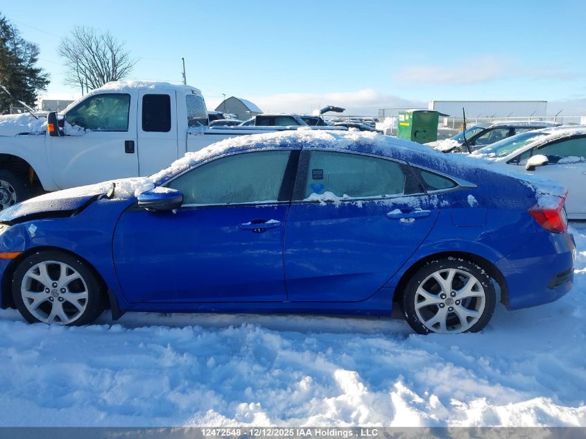 2018 Honda Civic VIN: 2HGFC2F66JH035858 Lot: 12472548