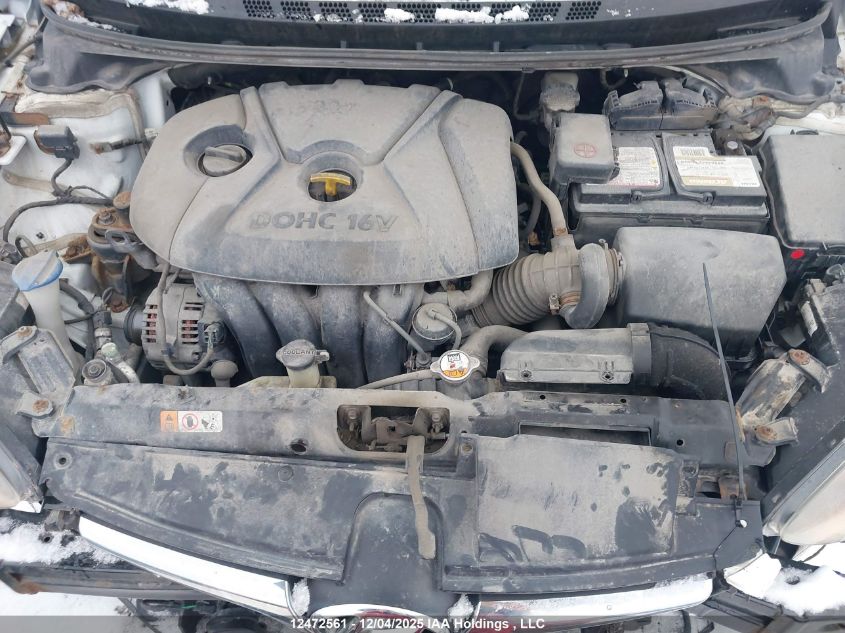 2014 Hyundai Elantra Gls VIN: 5NPDH4AE7EH468121 Lot: 12472561