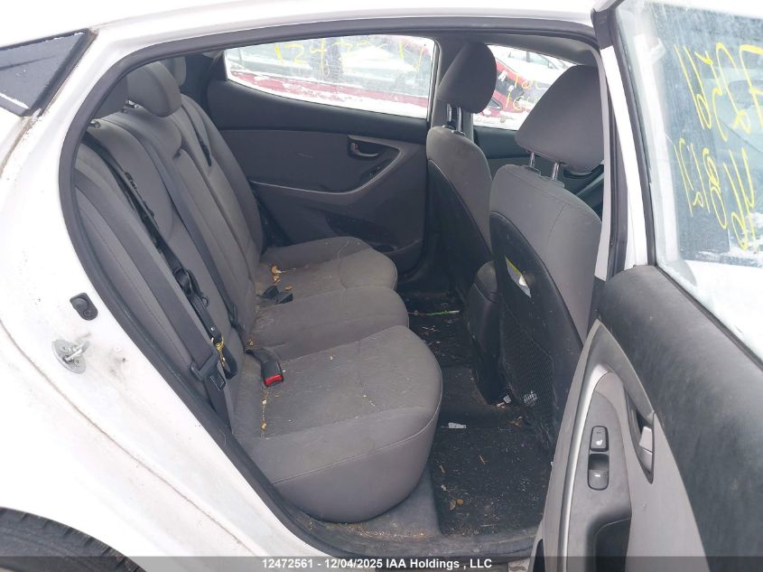 2014 Hyundai Elantra Gls VIN: 5NPDH4AE7EH468121 Lot: 12472561