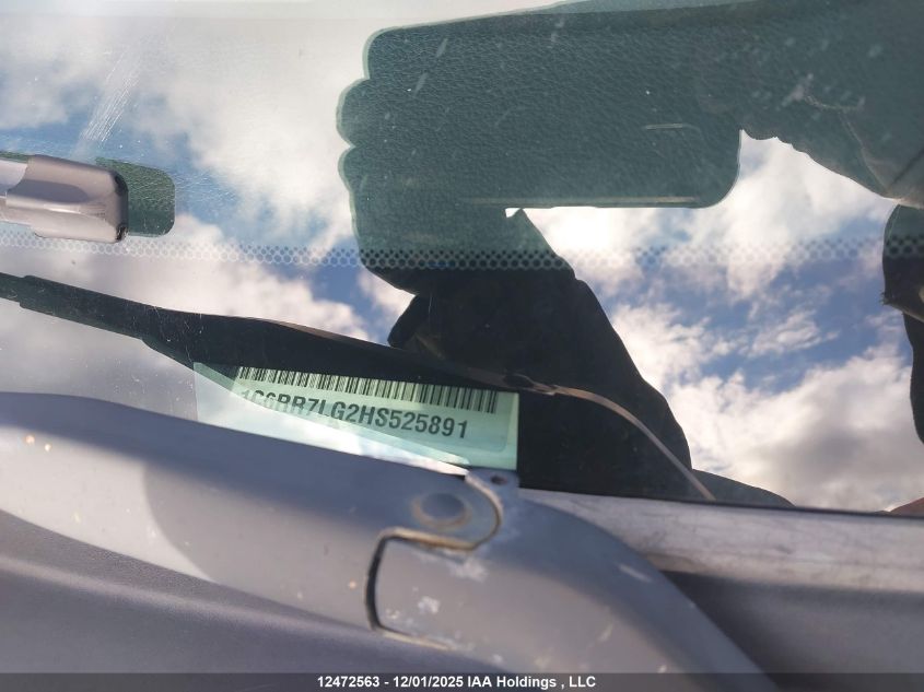 2017 Ram 1500 Slt VIN: 1C6RR7LG2HS525891 Lot: 12472563