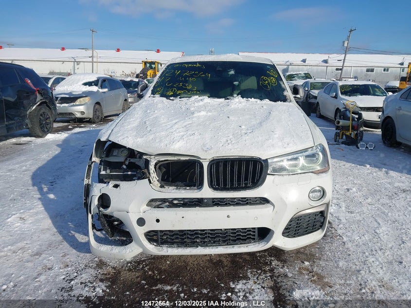 5UXXW7C57H0U25383 | 2017 BMW X4 M40I