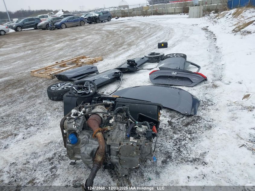 2019 Honda Civic Parts Only VIN: 2HGFC2F8XKH025532 Lot: 12472568