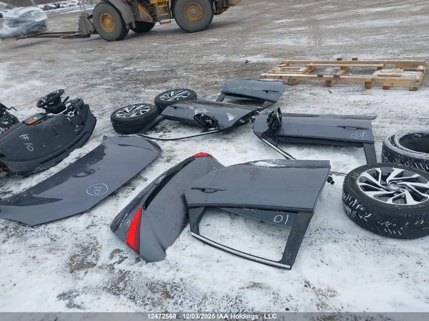 2019 Honda Civic Parts Only VIN: 2HGFC2F8XKH025532 Lot: 12472568