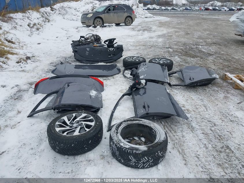 2019 Honda Civic Parts Only VIN: 2HGFC2F8XKH025532 Lot: 12472568