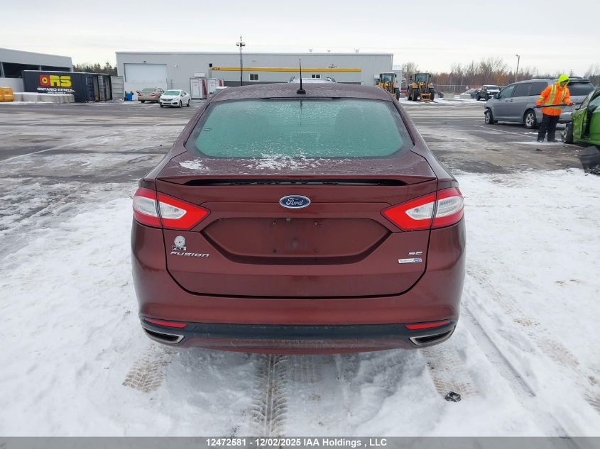 2015 Ford Fusion Se VIN: 3FA6P0T92FR216687 Lot: 12472581