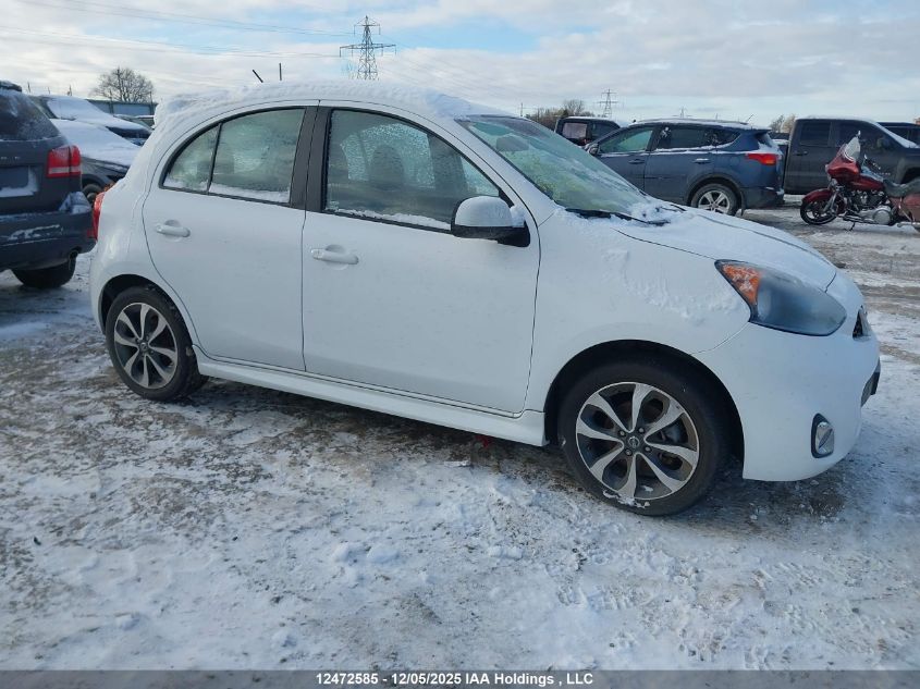 2017 Nissan Micra S/Sr/Sv VIN: 3N1CK3CP7HL266411 Lot: 12472585