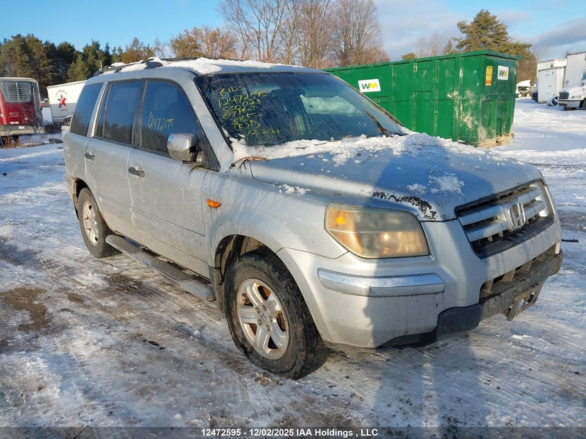 5FNYF28147B500023 2007 HONDA PILOT photo no. 7