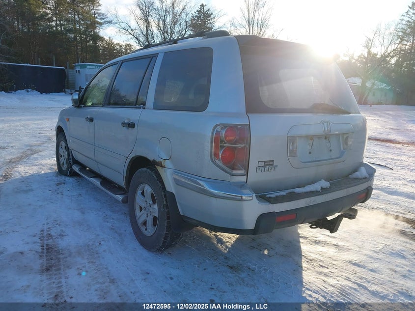 5FNYF28147B500023 2007 HONDA PILOT photo no. 3