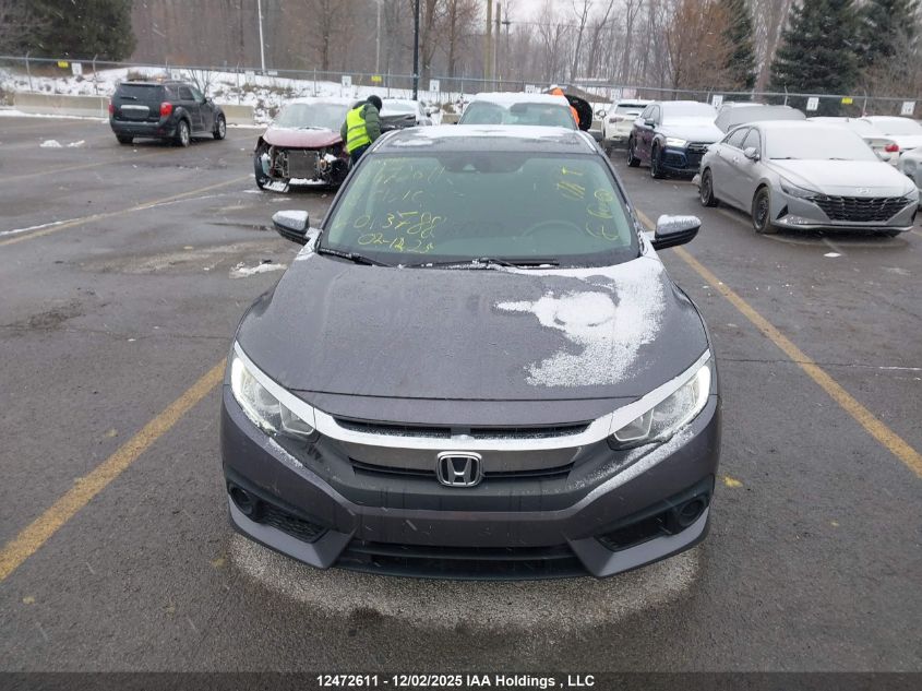 2018 Honda Civic Lx VIN: 2HGFC2F60JH013788 Lot: 12472611