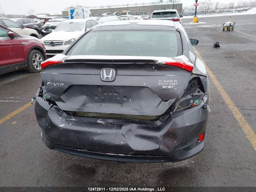 2018 Honda Civic Lx VIN: 2HGFC2F60JH013788 Lot: 12472611