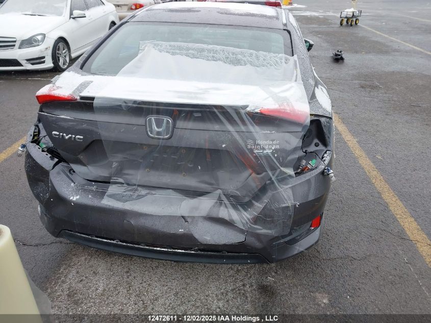 2018 Honda Civic Lx VIN: 2HGFC2F60JH013788 Lot: 12472611