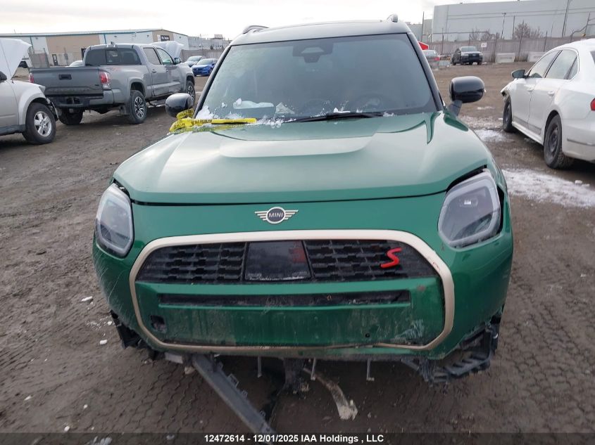 2025 Mini Countryman Cooper S VIN: WMZ23GA03S7P36531 Lot: 12472614