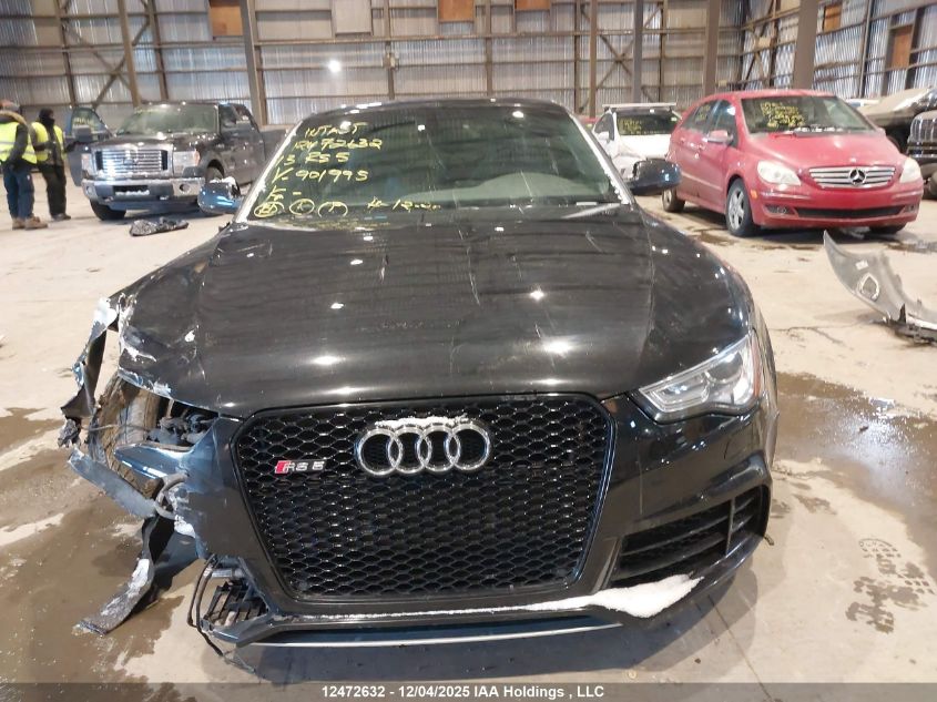 2013 Audi Rs5 VIN: WUAC6BFR7DA901995 Lot: 12472632