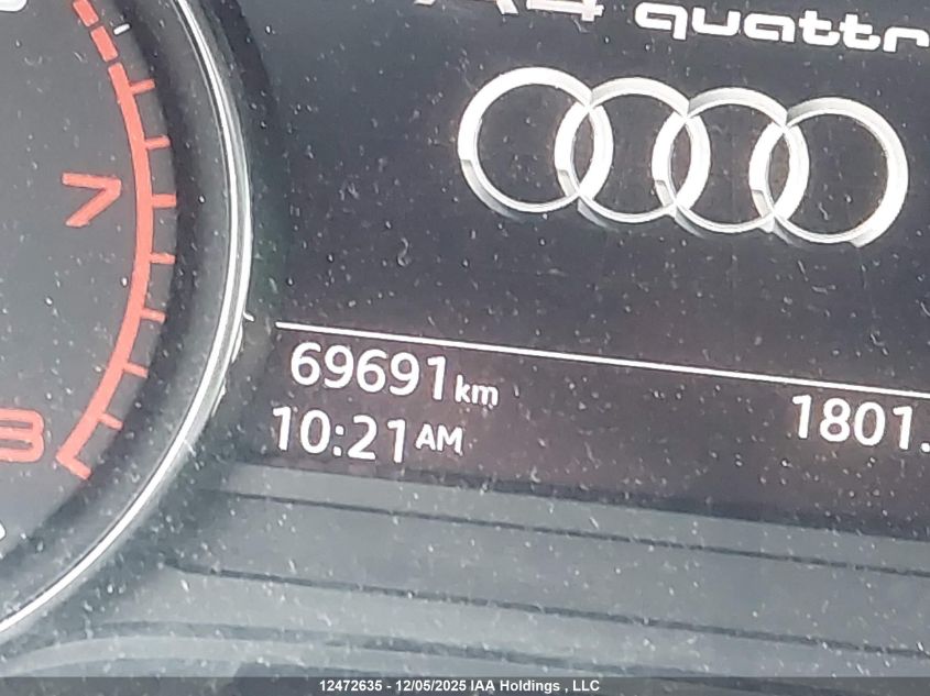 2018 Audi A4 2.0T Progressiv VIN: WAUENAF42JN011980 Lot: 12472635