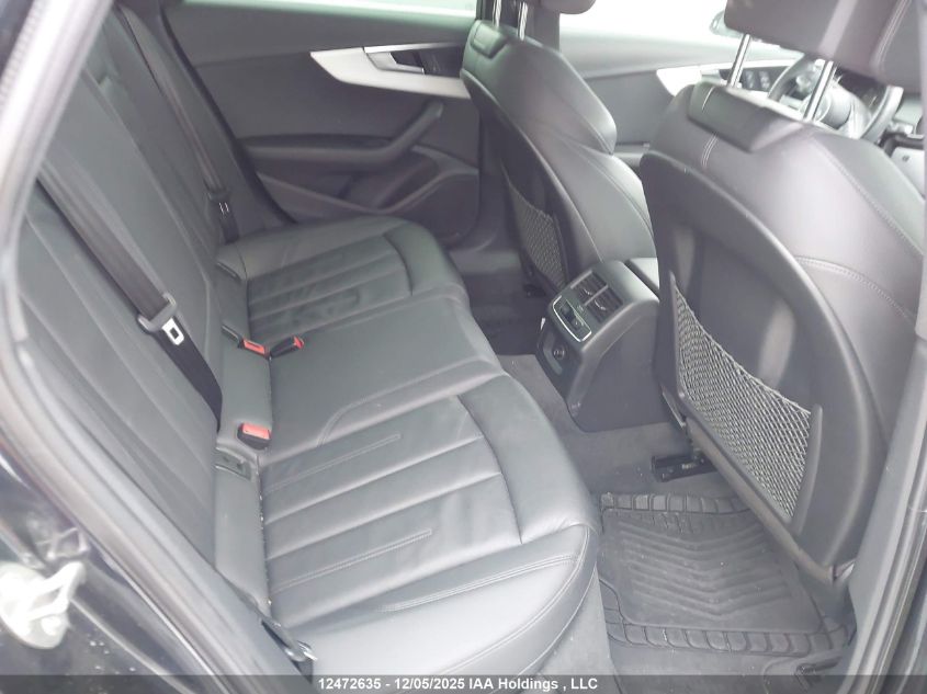 2018 Audi A4 2.0T Progressiv VIN: WAUENAF42JN011980 Lot: 12472635