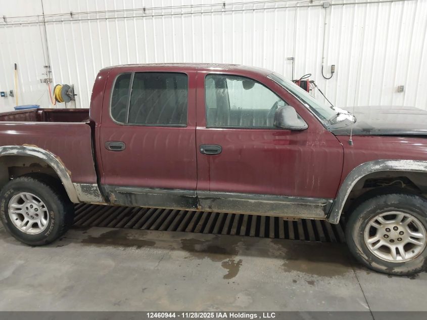 2003 Dodge Dakota Slt VIN: 1D7HG48N53S227981 Lot: 12460944X