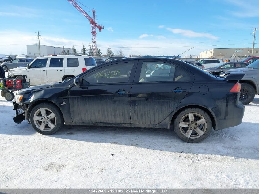 2008 Mitsubishi Lancer Es VIN: JA3AU26U18U601841 Lot: 12472669