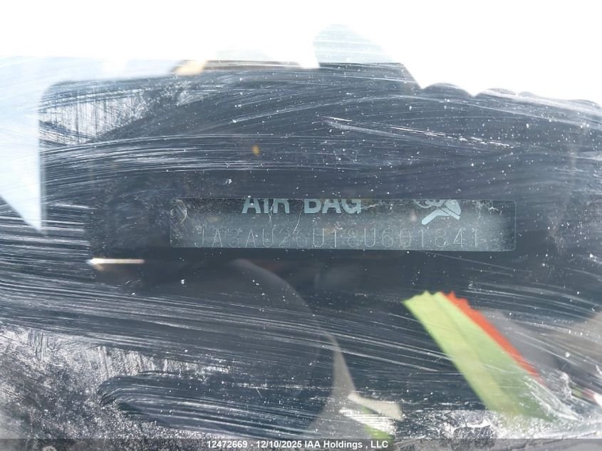 2008 Mitsubishi Lancer Es VIN: JA3AU26U18U601841 Lot: 12472669