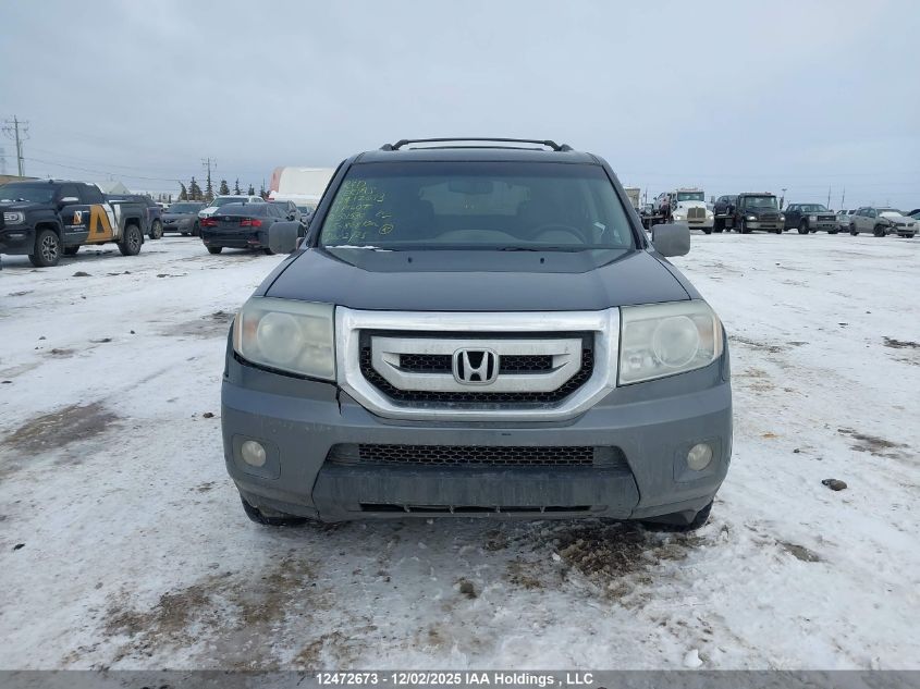 2011 Honda Pilot Touring VIN: 5FNYF4H91BB501530 Lot: 12472673