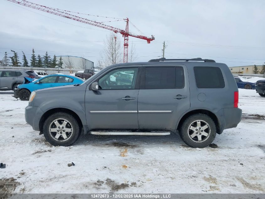 2011 Honda Pilot Touring VIN: 5FNYF4H91BB501530 Lot: 12472673