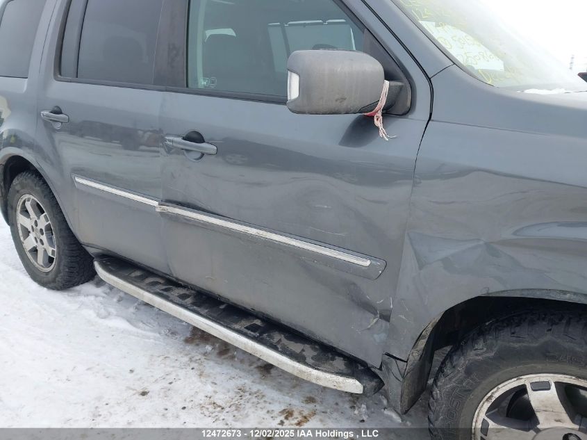 2011 Honda Pilot Touring VIN: 5FNYF4H91BB501530 Lot: 12472673