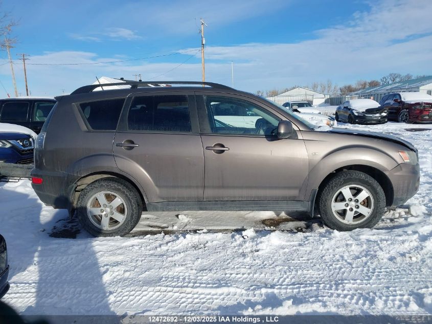 2011 Mitsubishi Outlander Es VIN: JA4AT2AW9BU609748 Lot: 12472692
