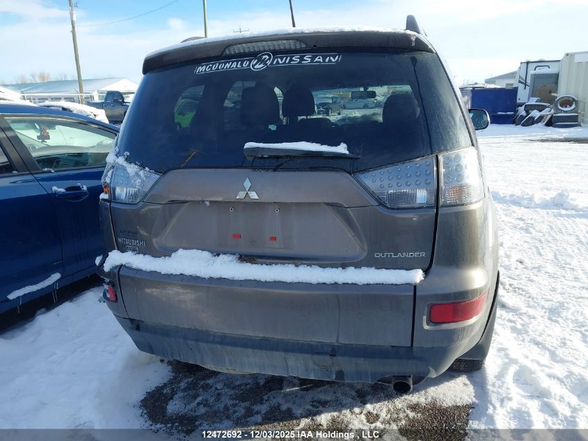 2011 Mitsubishi Outlander Es VIN: JA4AT2AW9BU609748 Lot: 12472692