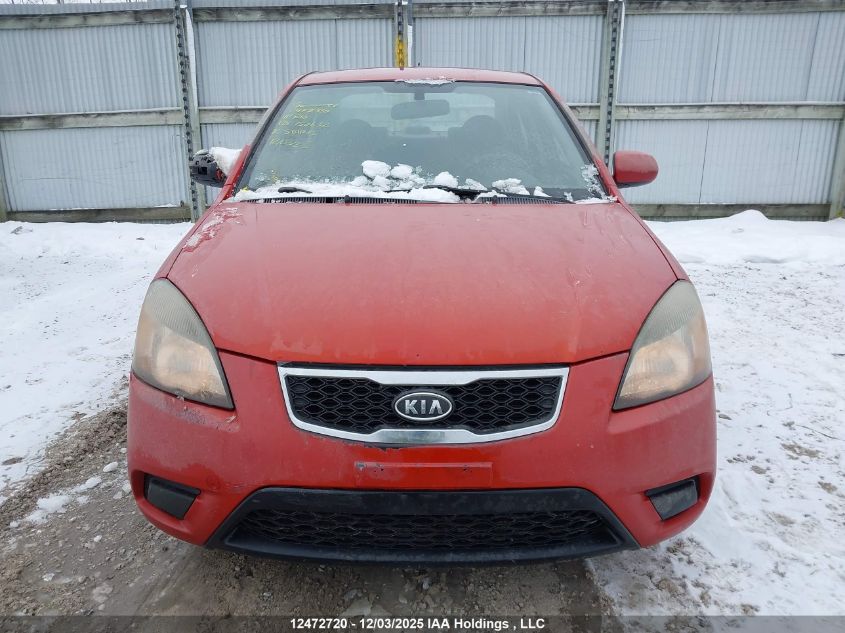 2011 Kia Rio Ex/Ex-Convenience VIN: KNADH4B37B6750632 Lot: 12472720