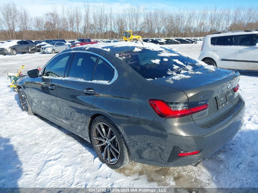 2019 BMW 330Xi VIN: WBA5R7C52KFH26079 Lot: 12472732