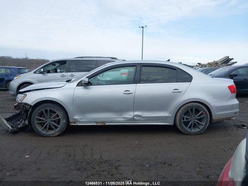 2015 Volkswagen Jetta 1.8 Tsi Comfortline VIN: 3VWD07AJ8FM310613 Lot: 12466531X