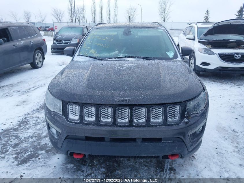 2019 Jeep Compass Trailhawk VIN: 3C4NJDDB2KT772043 Lot: 12472759