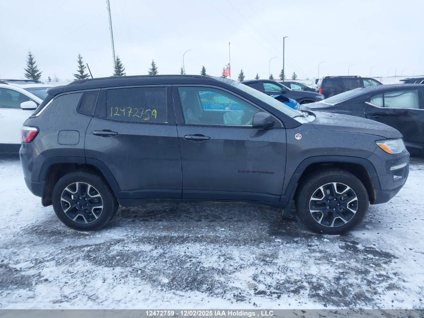 2019 Jeep Compass Trailhawk VIN: 3C4NJDDB2KT772043 Lot: 12472759